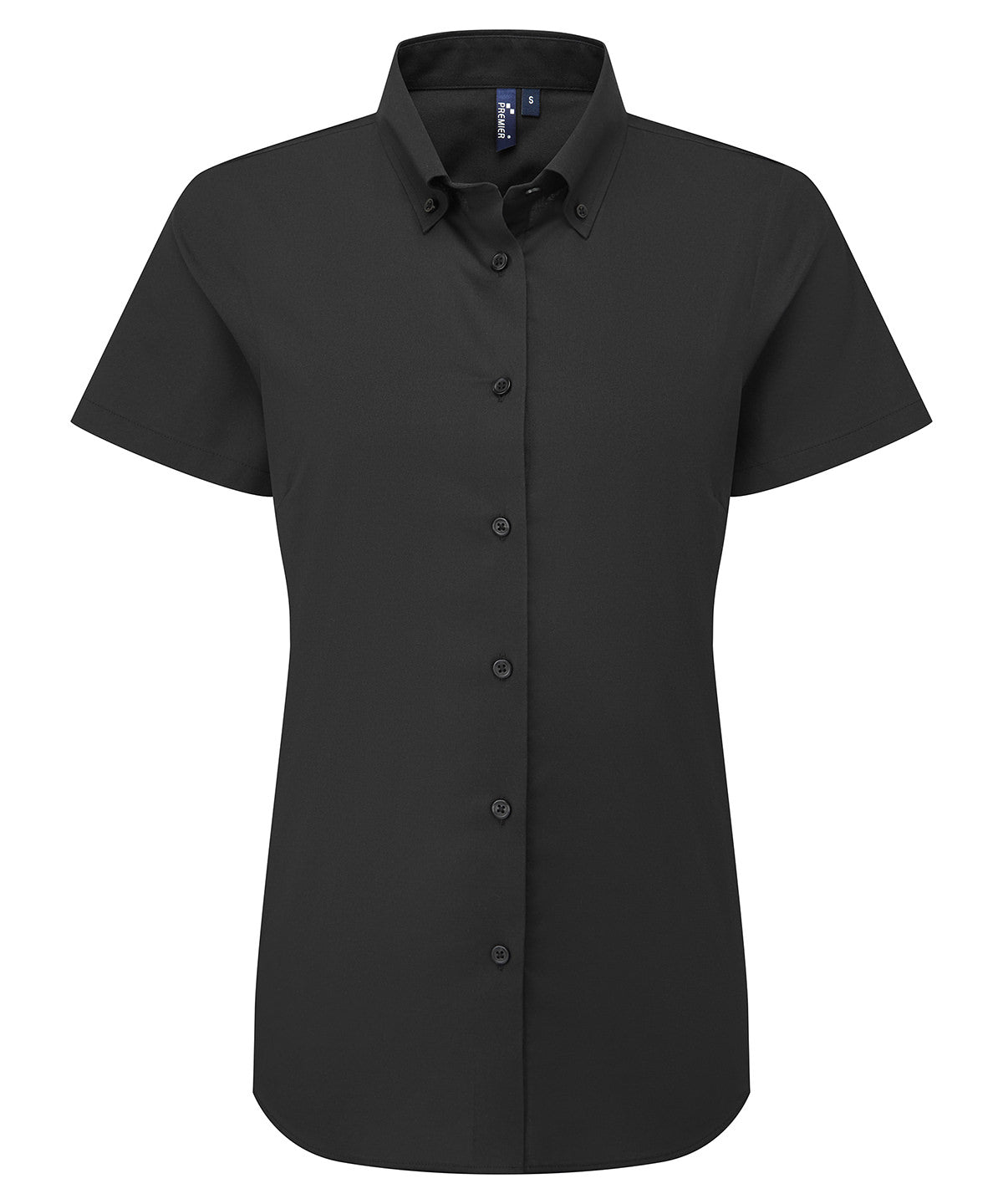 Premier Women’s ‘Supreme’ Oxford short sleeve shirt PR386