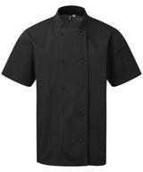 Premier Chefs Coolchecker® short sleeve jacket PR902