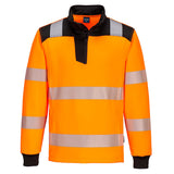 Portwest PW3 Hi-Vis 1/4 Zip Sweatshirt PW326