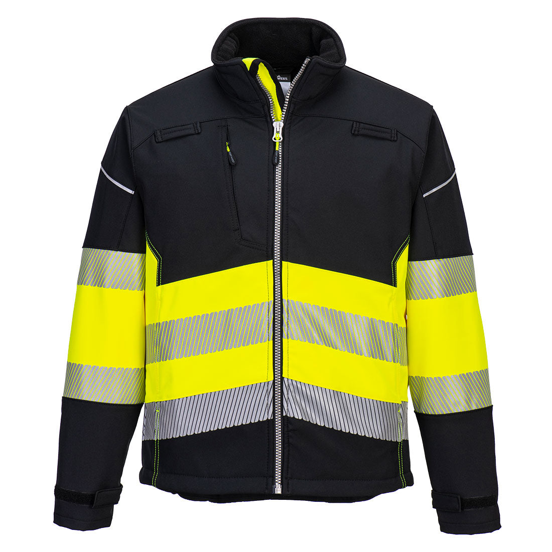 Portwest PW3 Hi-Vis Class 1 Softshell Jacket PW375