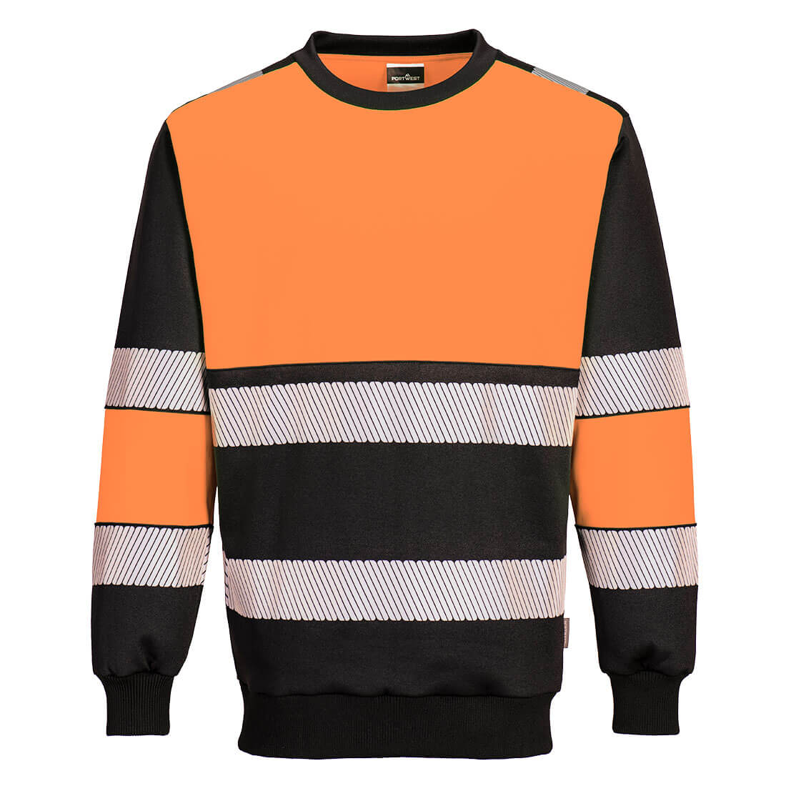 Portwest PW3 Hi-Vis Class 1 Sweatshirt PW376