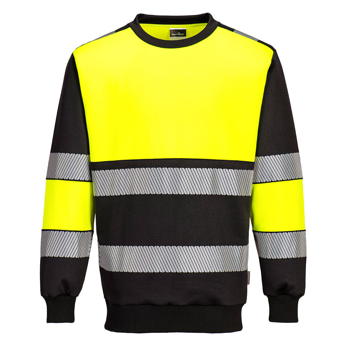 Portwest PW3 Hi-Vis Class 1 Sweatshirt PW376