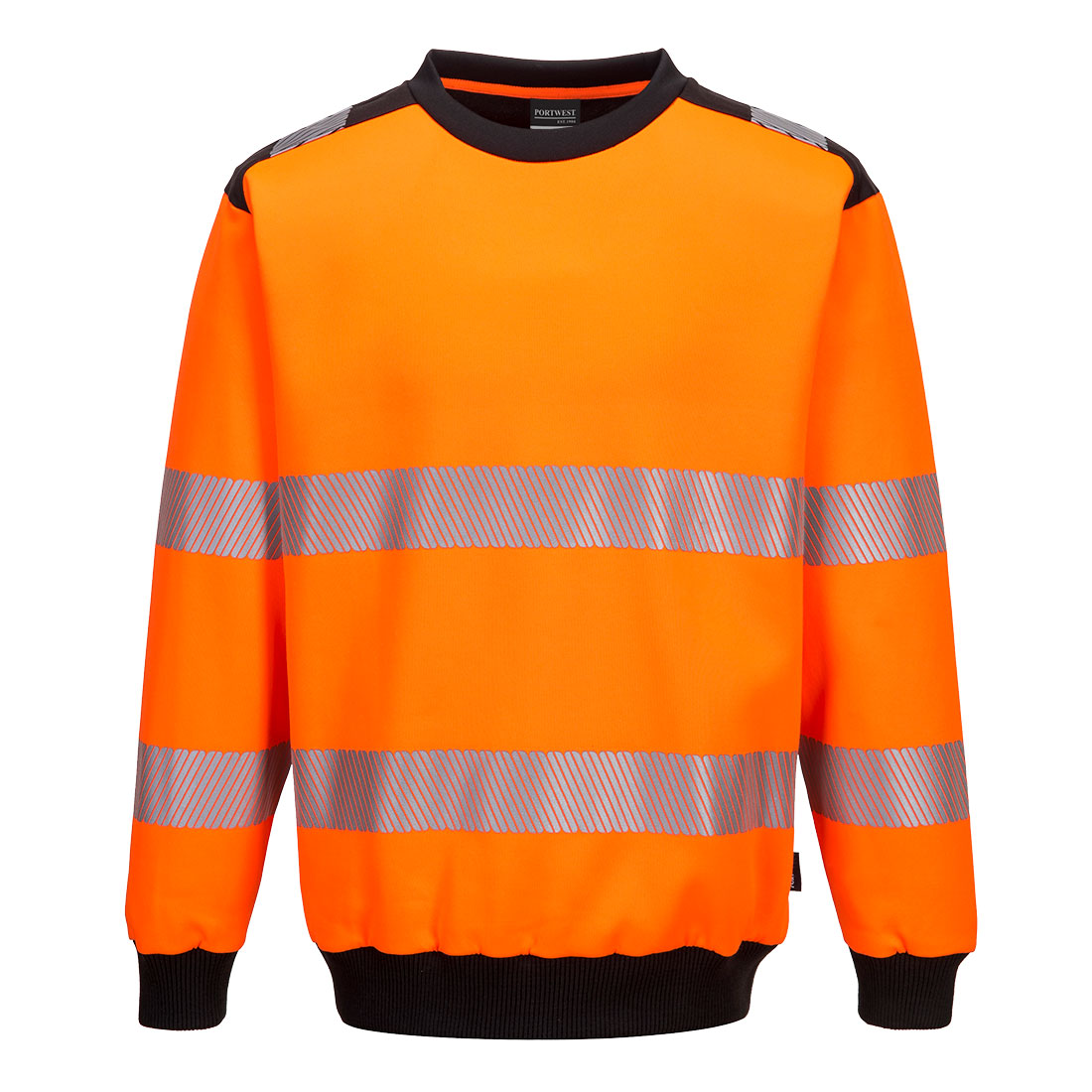Portwest PW3 Hi-Vis Crew Neck Sweatshirt PW379