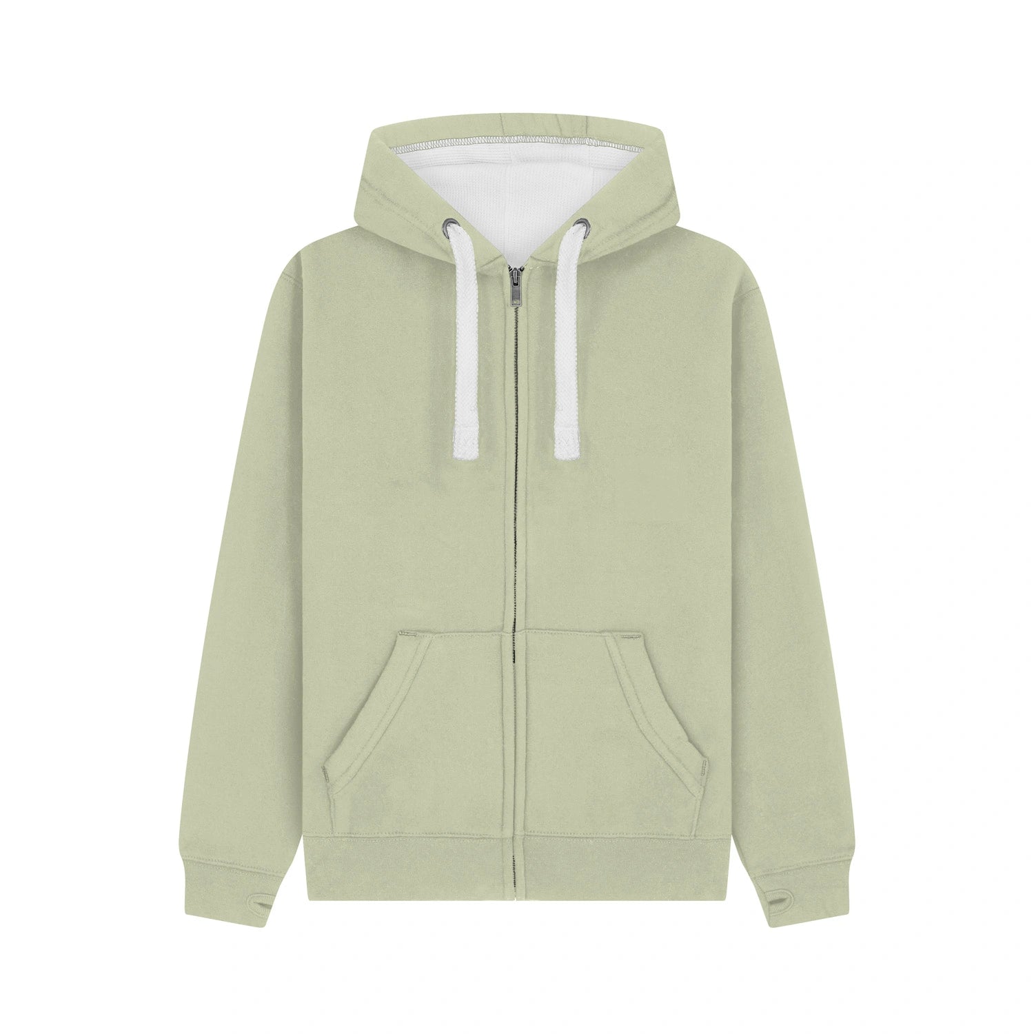 Cotton Ridge - Comet Ultra Premium Zip Hoodie - Pistachio