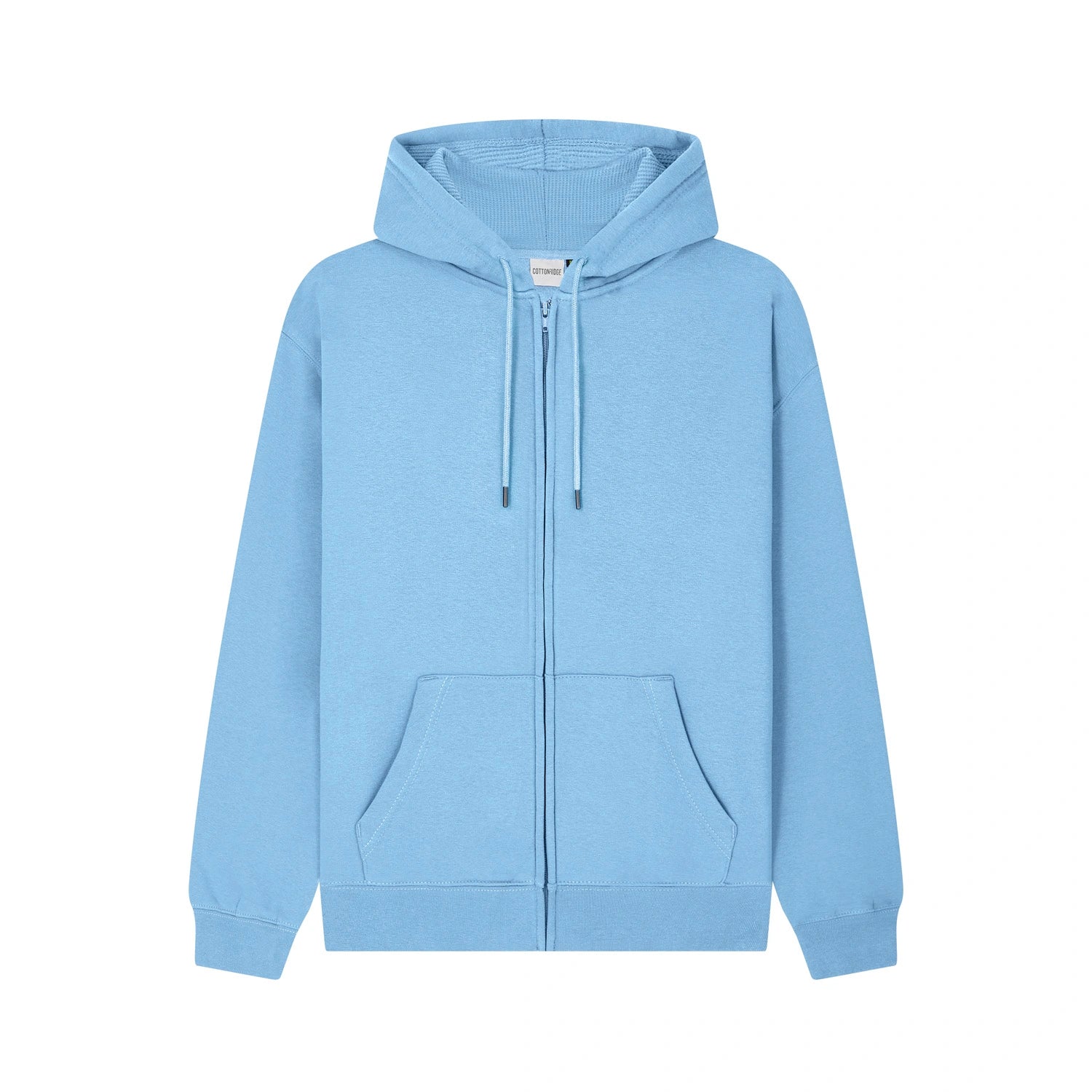 Cotton Ridge - Nebula Soft Touch Zip Hoodie - Powder Blue