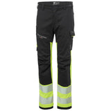 Helly Hansen Women's Fyre Work Pant Class 1 77349 - Yellow/Ebony