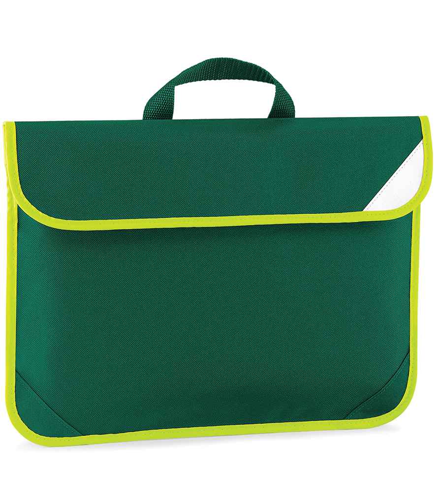 Quadra Enhanced-Viz Book Bag QD452