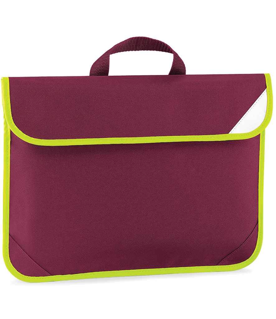 Quadra Enhanced-Viz Book Bag QD452