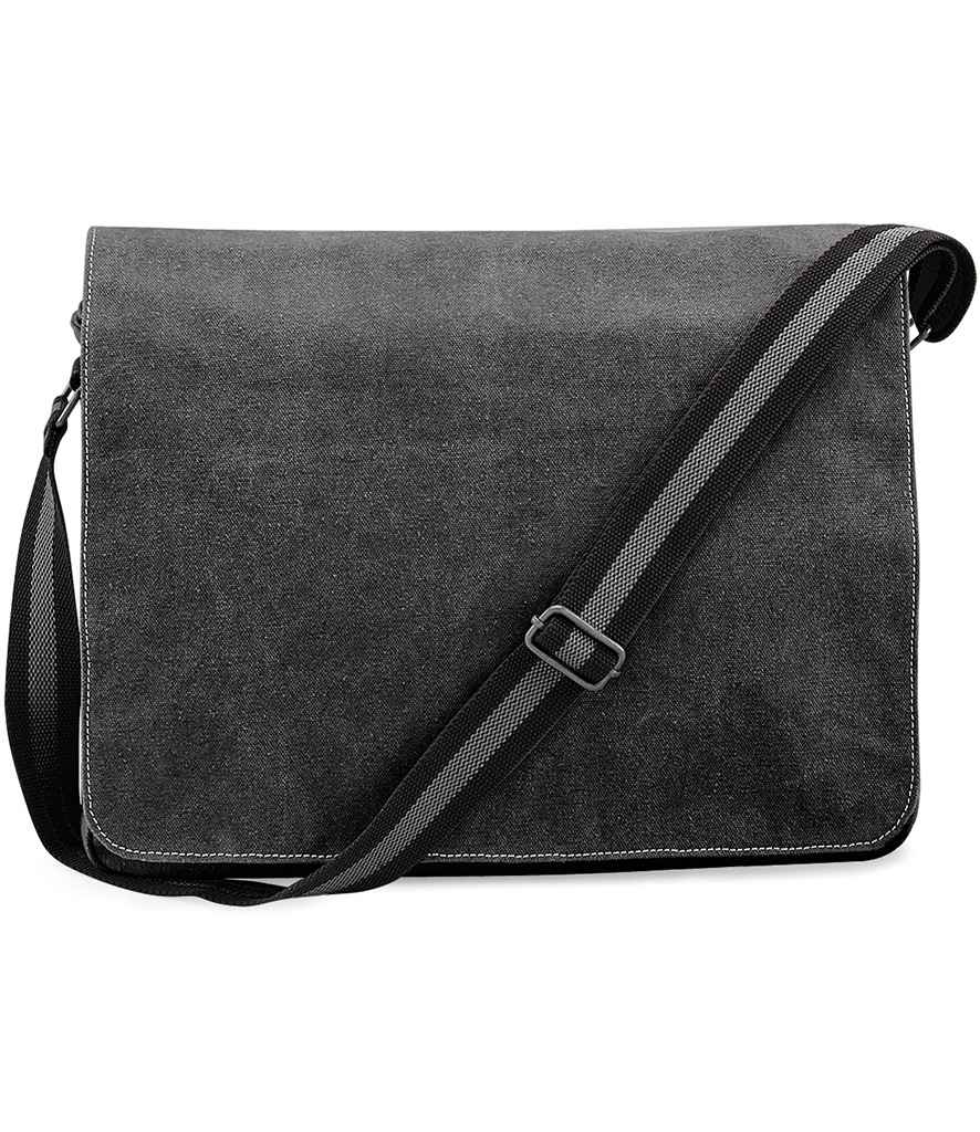 Quadra Vintage Canvas Despatch Bag QD610
