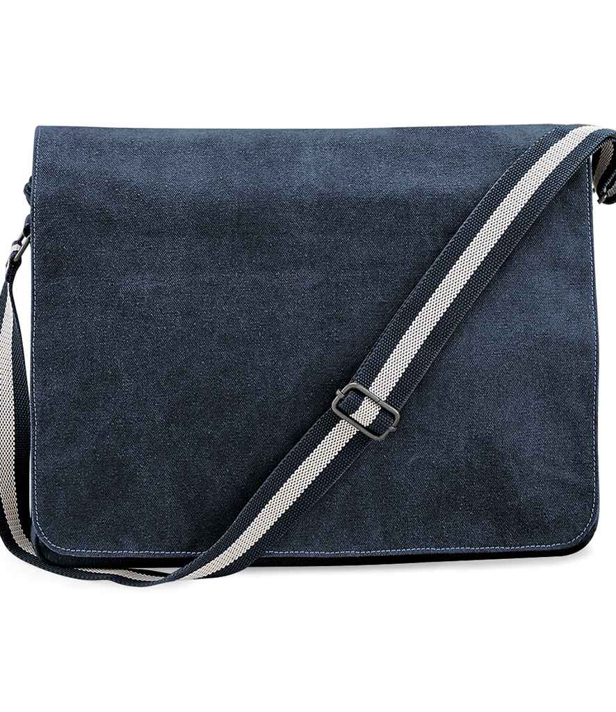 Quadra Vintage Canvas Despatch Bag QD610