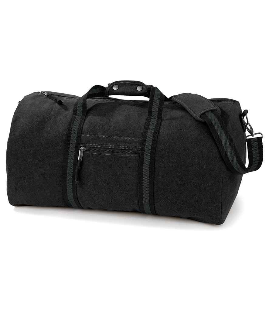 Quadra Vintage Canvas Holdall QD613