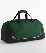 Quadra Teamwear Holdall QS70 Bottle Green Black White