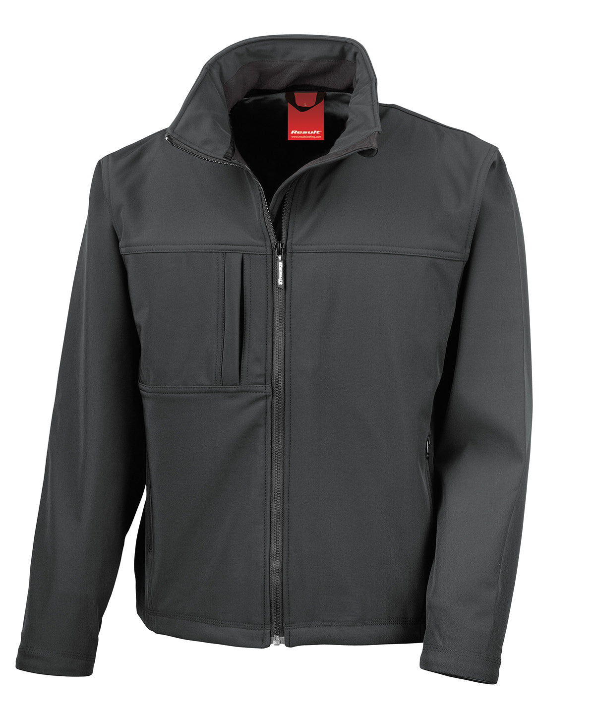 Result Classic softshell jacket R121A - front view