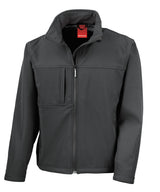 Result Classic softshell jacket R121A - Azure