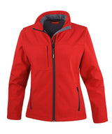 Result Women's classic softshell jacket R121F - front view