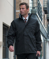 Result Recycled StormDri 6000 coat R160A - Black/Grey