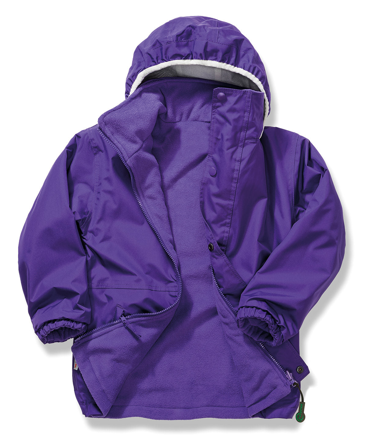 Result Junior & youth Recycled StormDri 6000 coat R160J - front view