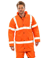 Result Core safety high-viz coat R218X - Hi-Viz Yellow