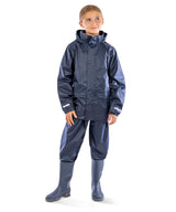 Result Core junior rain suit R225J - Black