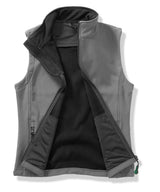 Result Women's printable softshell bodywarmer R232F - front view