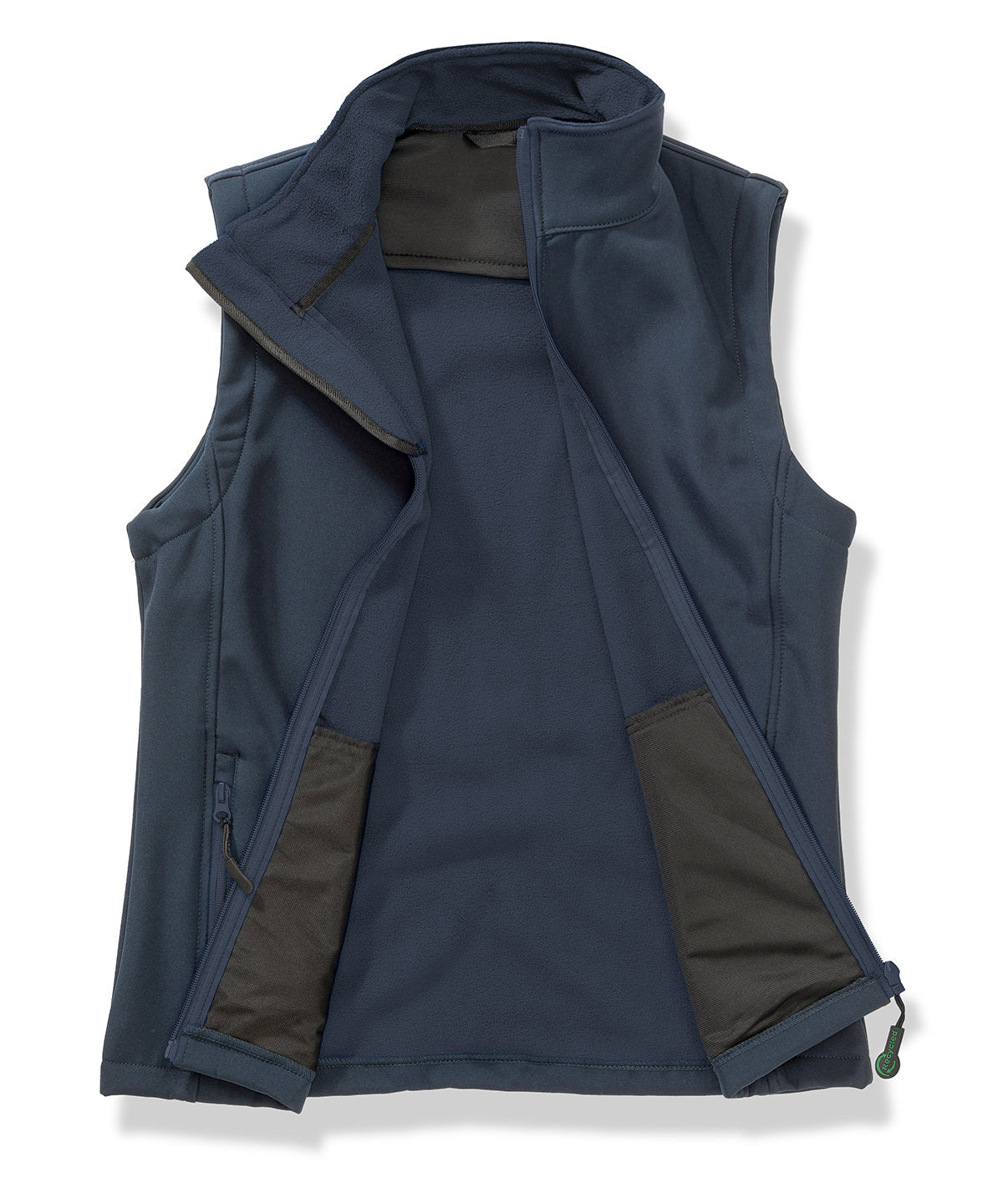 Result Women's printable softshell bodywarmer R232F - front view