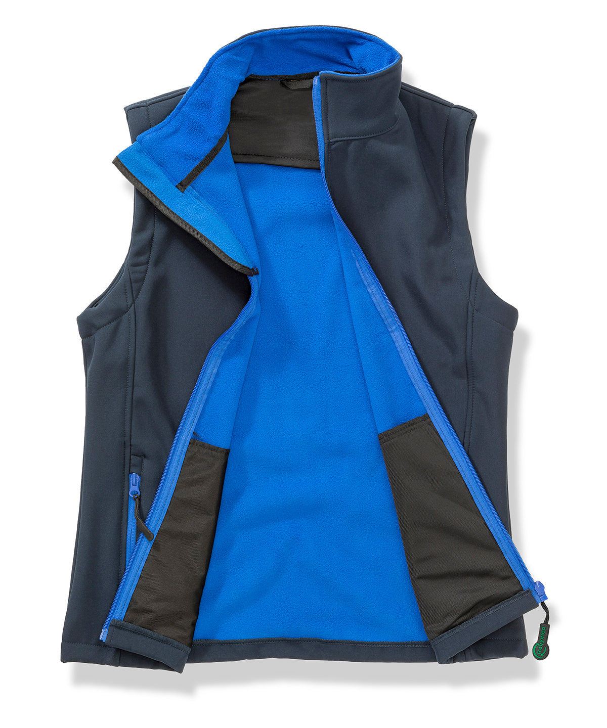 Result Women's printable softshell bodywarmer R232F - front view