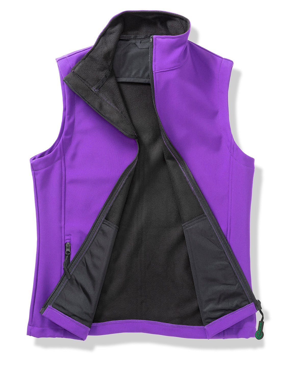 Result Women's printable softshell bodywarmer R232F - front view