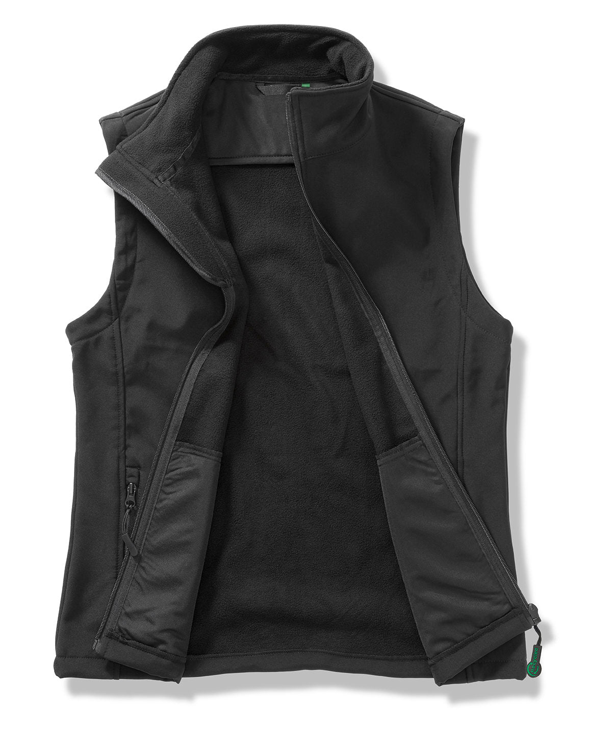 Result Printable softshell bodywarmer R232M - front view