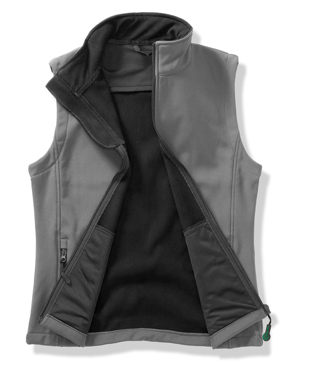 Result Printable softshell bodywarmer R232M - front view