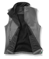 Result Printable softshell bodywarmer R232M - front view