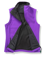 Result Printable softshell bodywarmer R232M - front view