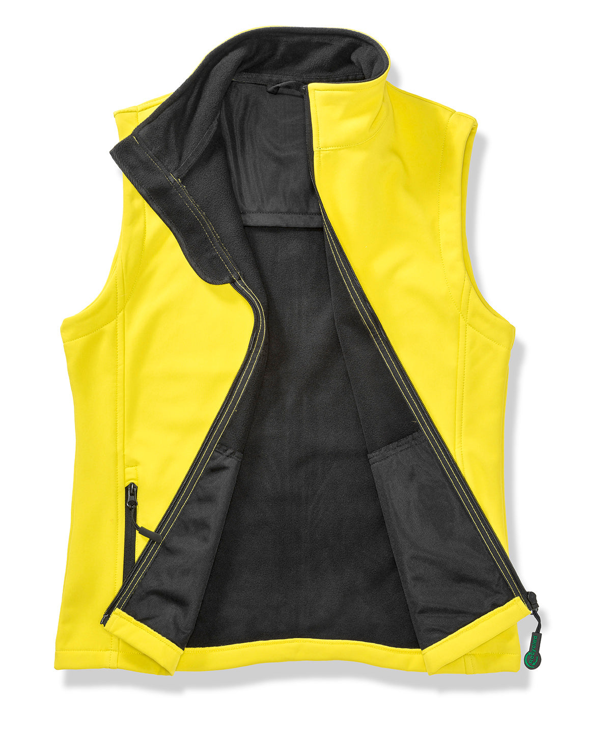 Result Printable softshell bodywarmer R232M - front view
