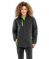 Result Recycled compass padded winter jacket R240X - Black/Black