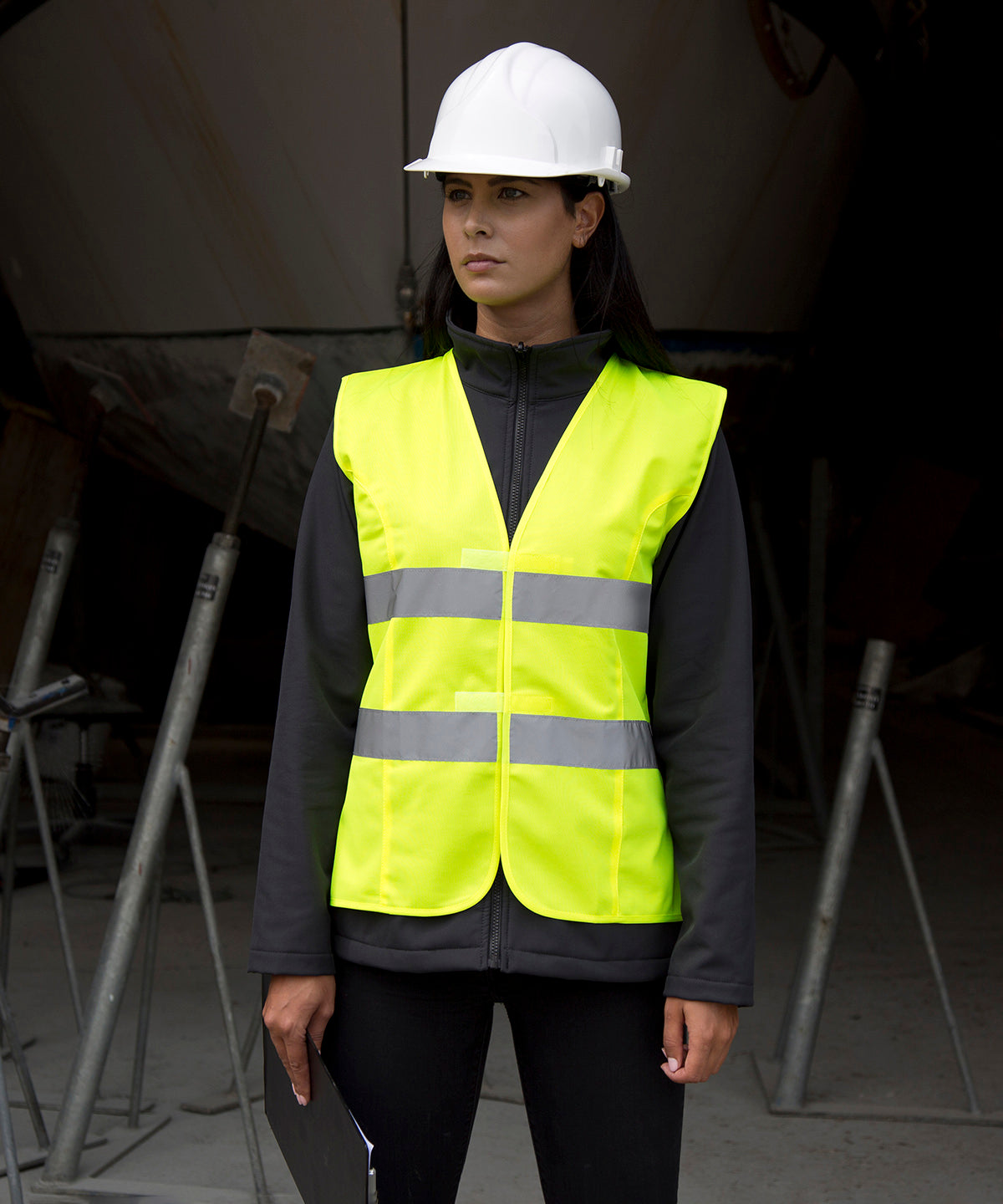 Result Women's high-viz tabard R334F - Fluorescent Pink