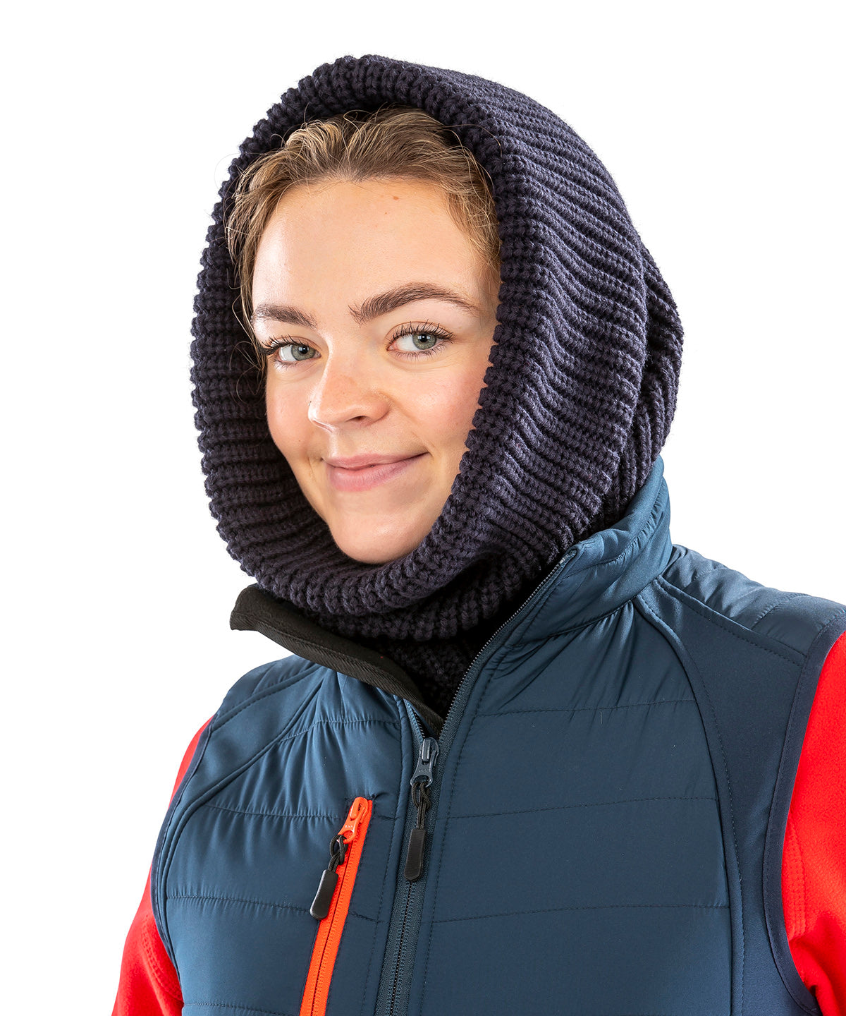 Result Whistler snood hood R361X - Black