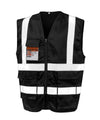 Result Heavy duty polycotton security vest R477X - front view