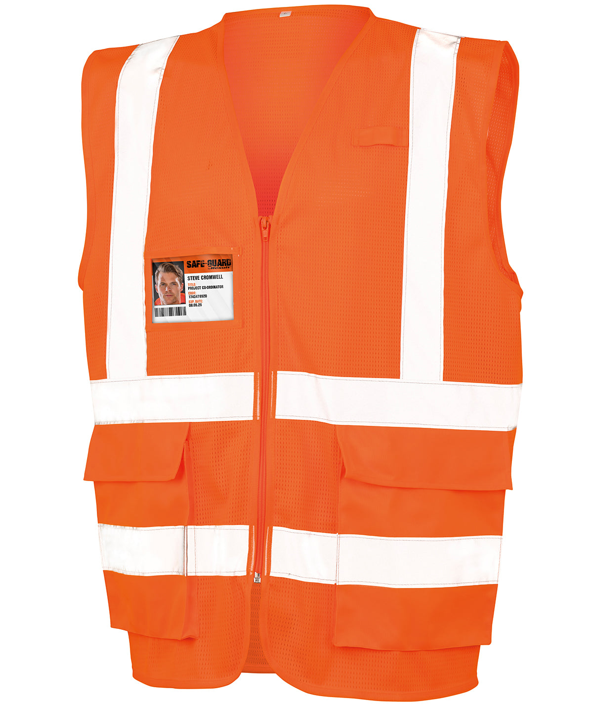 Result Executive cool mesh safety vest R479X - front view