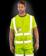Result Executive cool mesh safety vest R479X - Fluorescent Orange