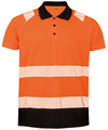 Result Recycled safety polo R501X - front view