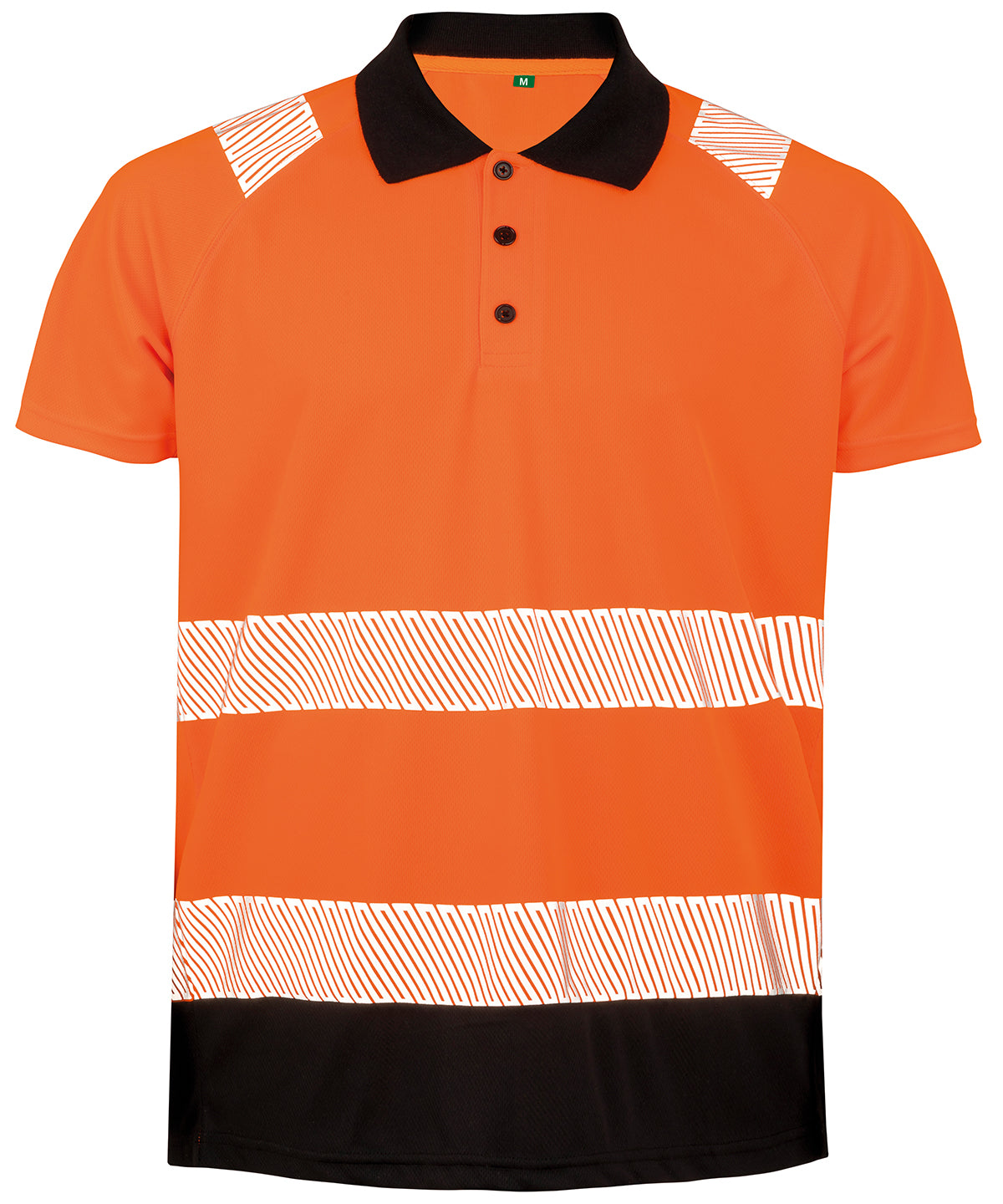 Result Recycled safety polo R501X - front view