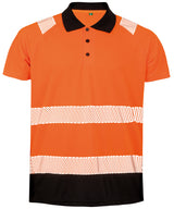 Result Recycled safety polo R501X - front view