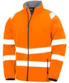 Result Recycled 2-layer printable safety softshell R505X - front view
