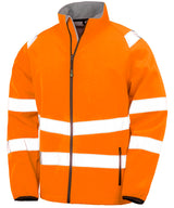 Result Recycled 2-layer printable safety softshell R505X - front view