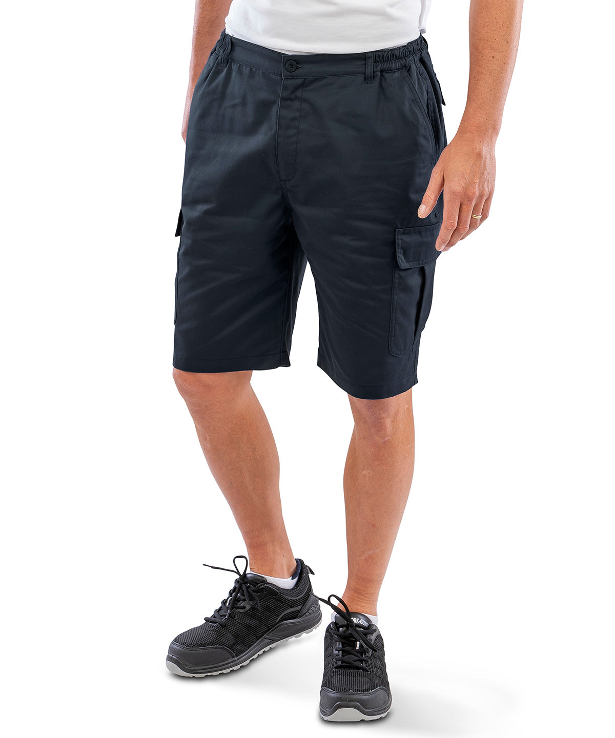 Result Recycled work-guard utility shorts R512X - Black