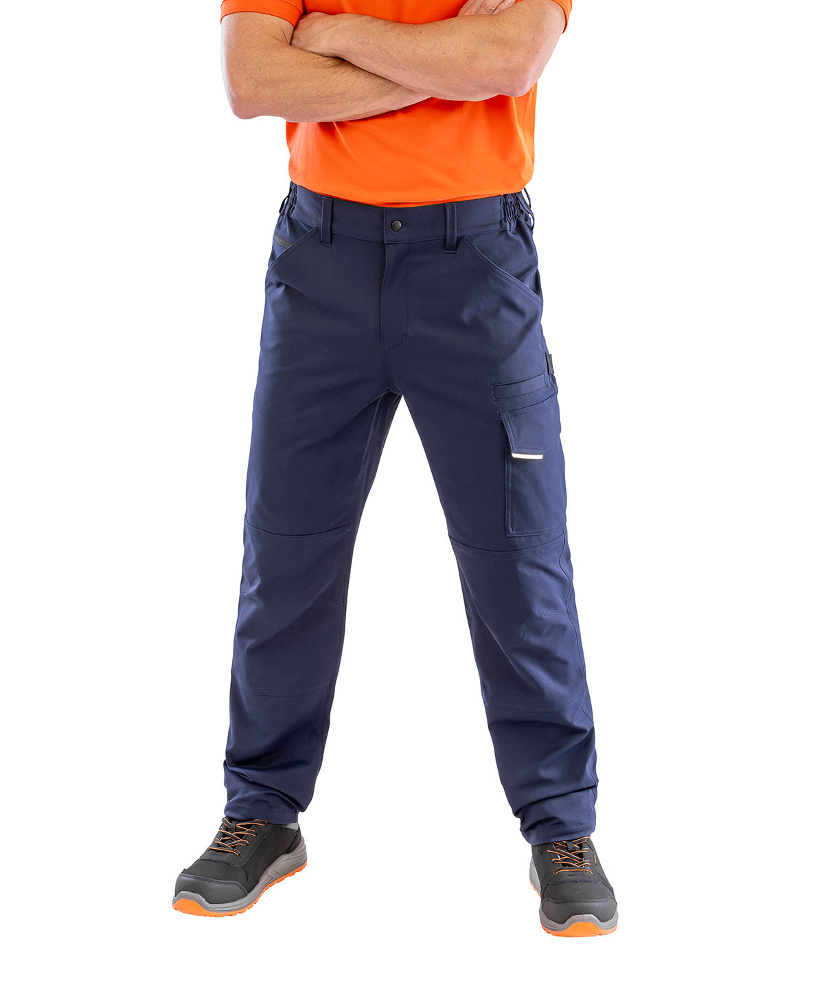 Result Work-Guard recycled dynamic stretch trousers R518X - Black