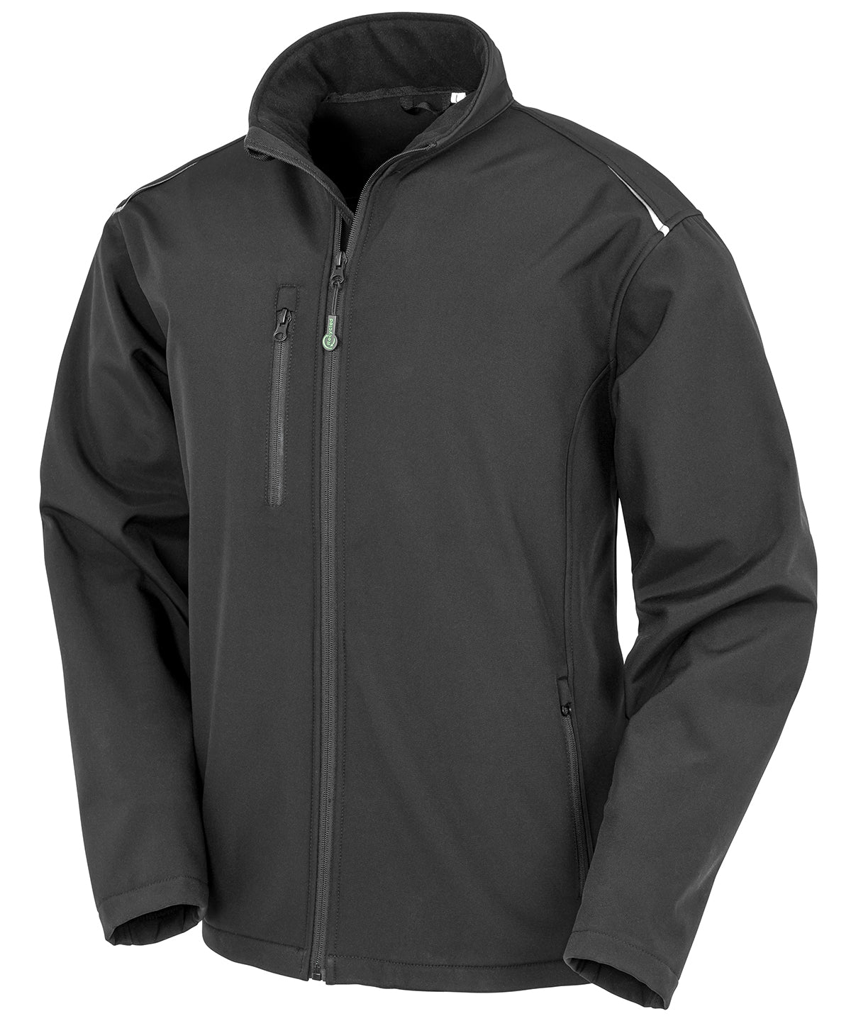 Result Recycled 3-layer printable softshell jacket R900X - front view