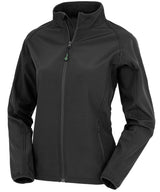 Result Women's recycled 2-layer printable softshell jacket R901F - front view