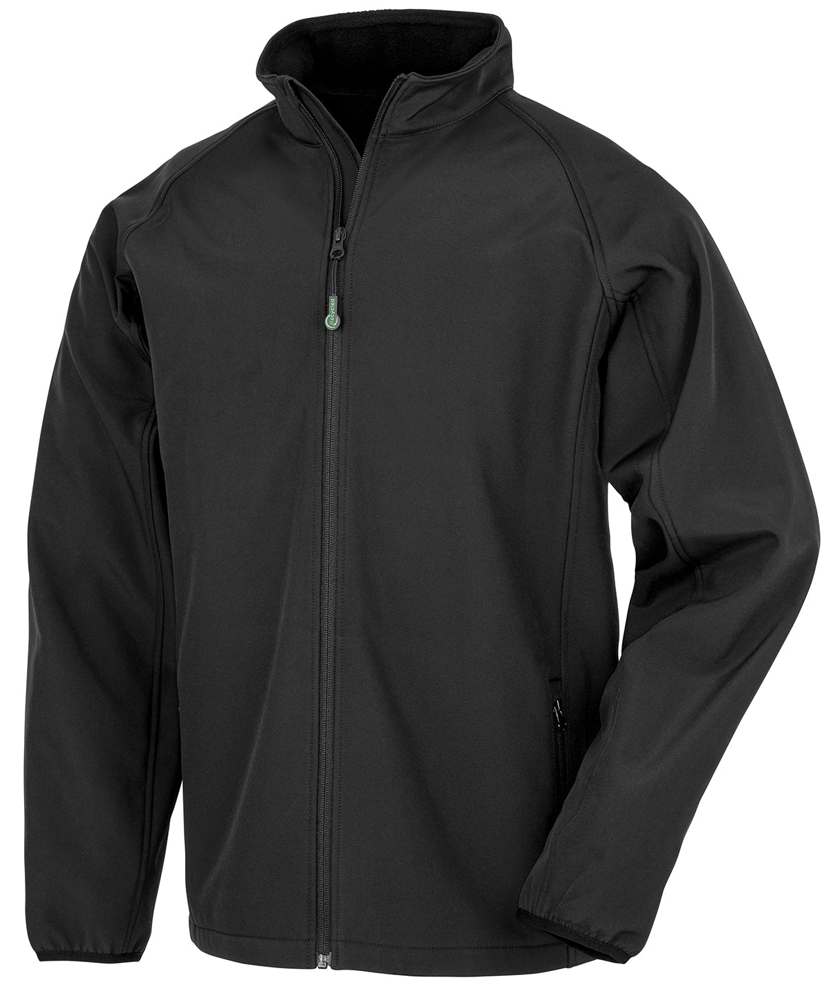 Result Men's recycled 2-layer printable softshell jacket R901M - front view