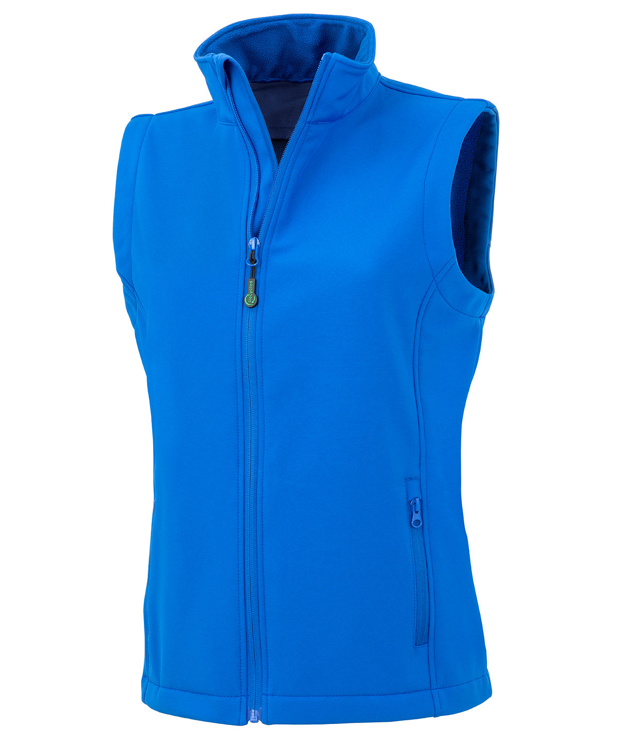 Result Women's recycled 2-layer printable softshell bodywarmer R902F - front view