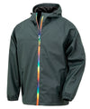 Result Prism PU waterproof jacket with recycled backing R908X - front view